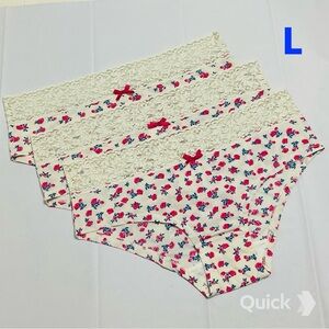 L - Next 3 pieces Next Floral Panties - 25